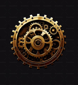Steampunk Zahnräder